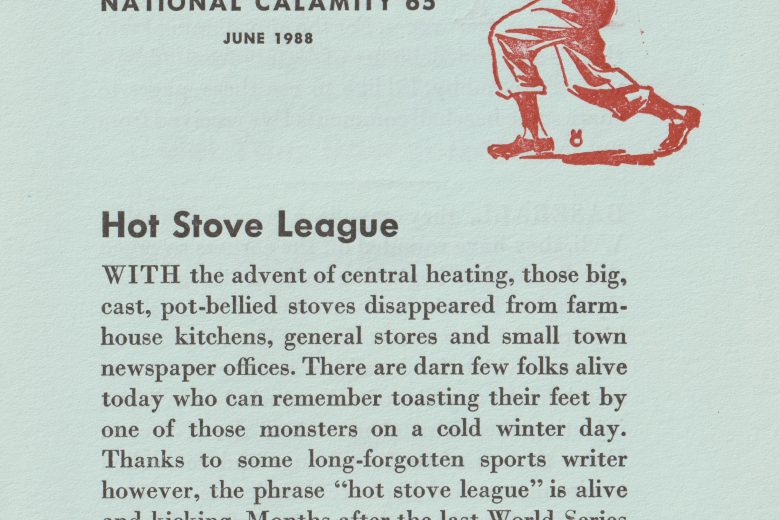 National Calamity - Number 65, June 1988 - Page 1