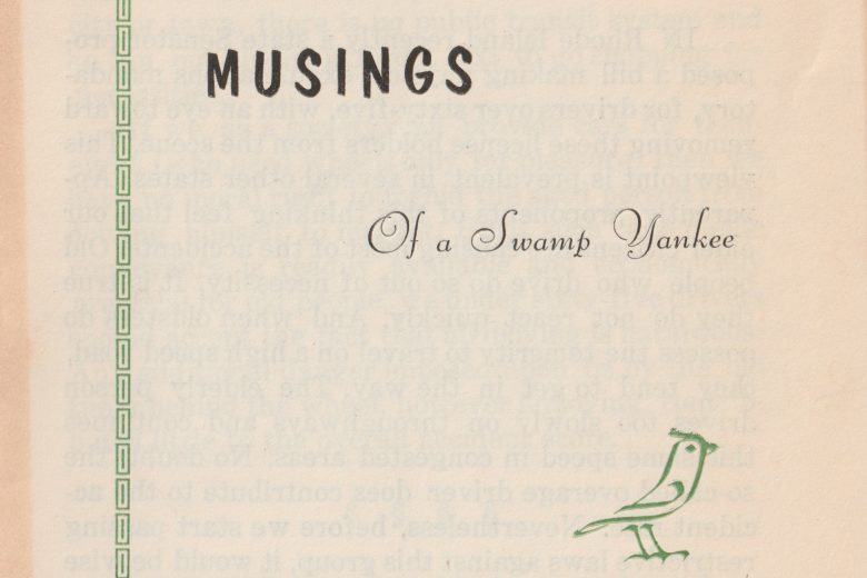 Musings - Number 5, Spring 1971 - Page 1