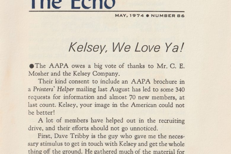 The Echo - Number 86, May 1974 - Page 1