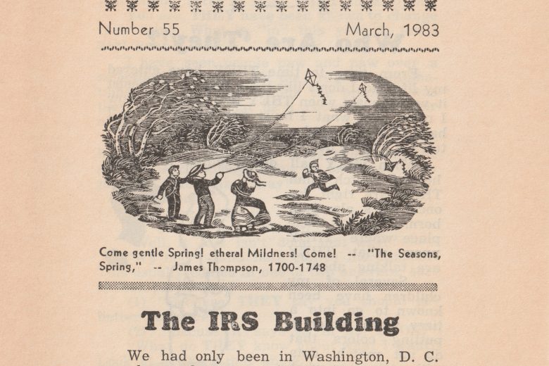 The Journal of a Garret Grouch - Number 55, March 1983 - Page 1