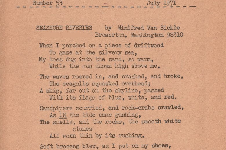 The Showcase - Number 53, July 1971 - Page 1 (Redacted)