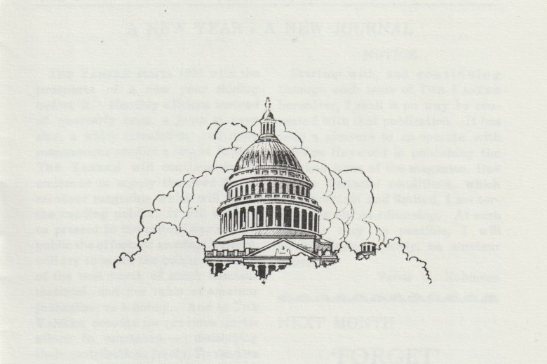 The Yankee - Volume 1, Number 3, January 1936 - Front Cover